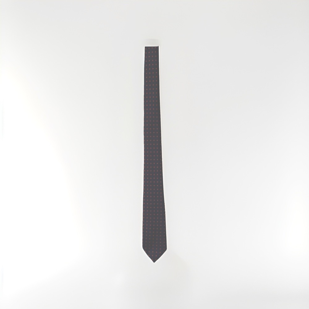 Men's Tie Italian Handmade 100% Silk Blue Red Patriotic Colors‎
